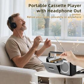DGXWLLW radio tuner with extended antenna for improved AM/FM reception