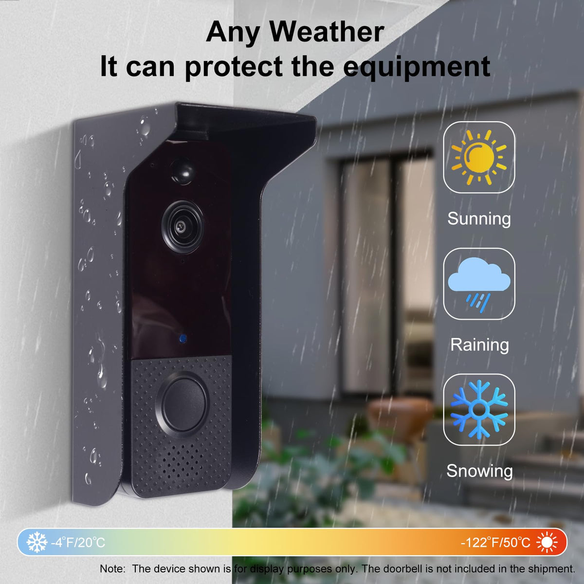 dgyezhao compatibility icons: works with Blink, Ring Pro/Pro2, Arlo, Wyze, Nest, Reolink