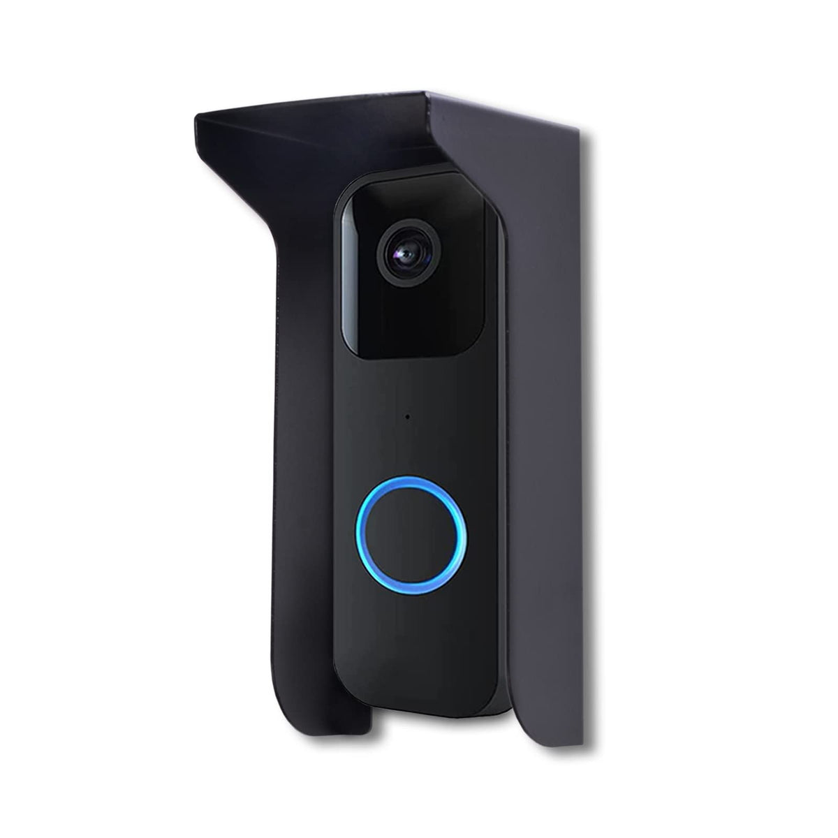 dgyezhao metal doorbell cover front view: durable weatherproof shield for all-weather protection