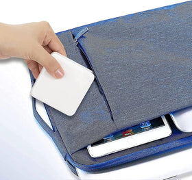 DHMXDC compact wall adapter suitable for desks and travel.