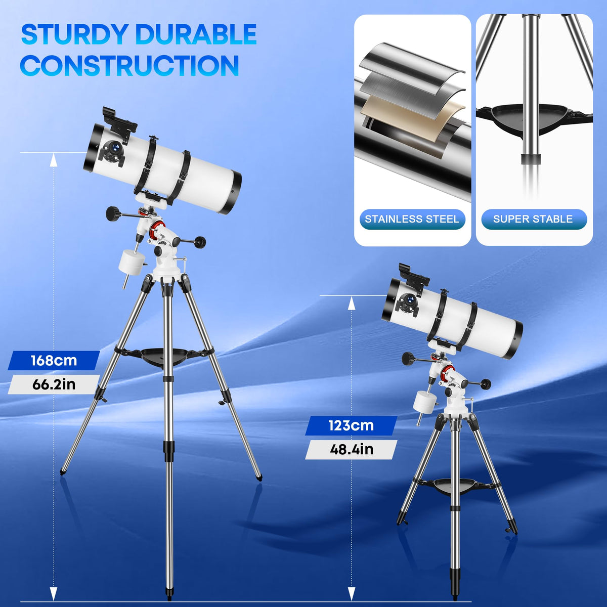 Dianfan 150EQ phone adapter enables capture of celestial scenes on mobile.