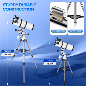 Dianfan 150EQ phone adapter enables capture of celestial scenes on mobile.