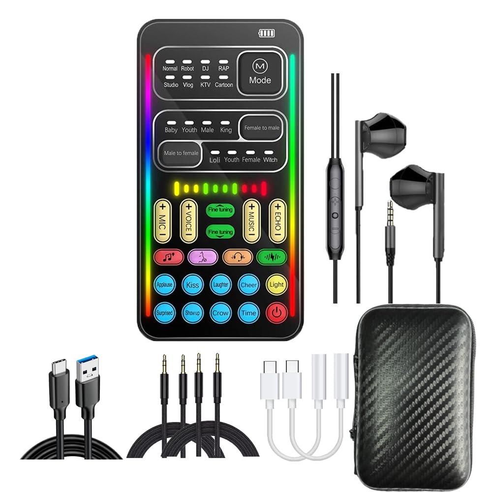 DIANMO i9Live voice changer in real-time action for gaming and calls.