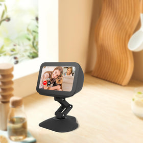 Dianves stand suits kitchen counters for easy recipe viewing.