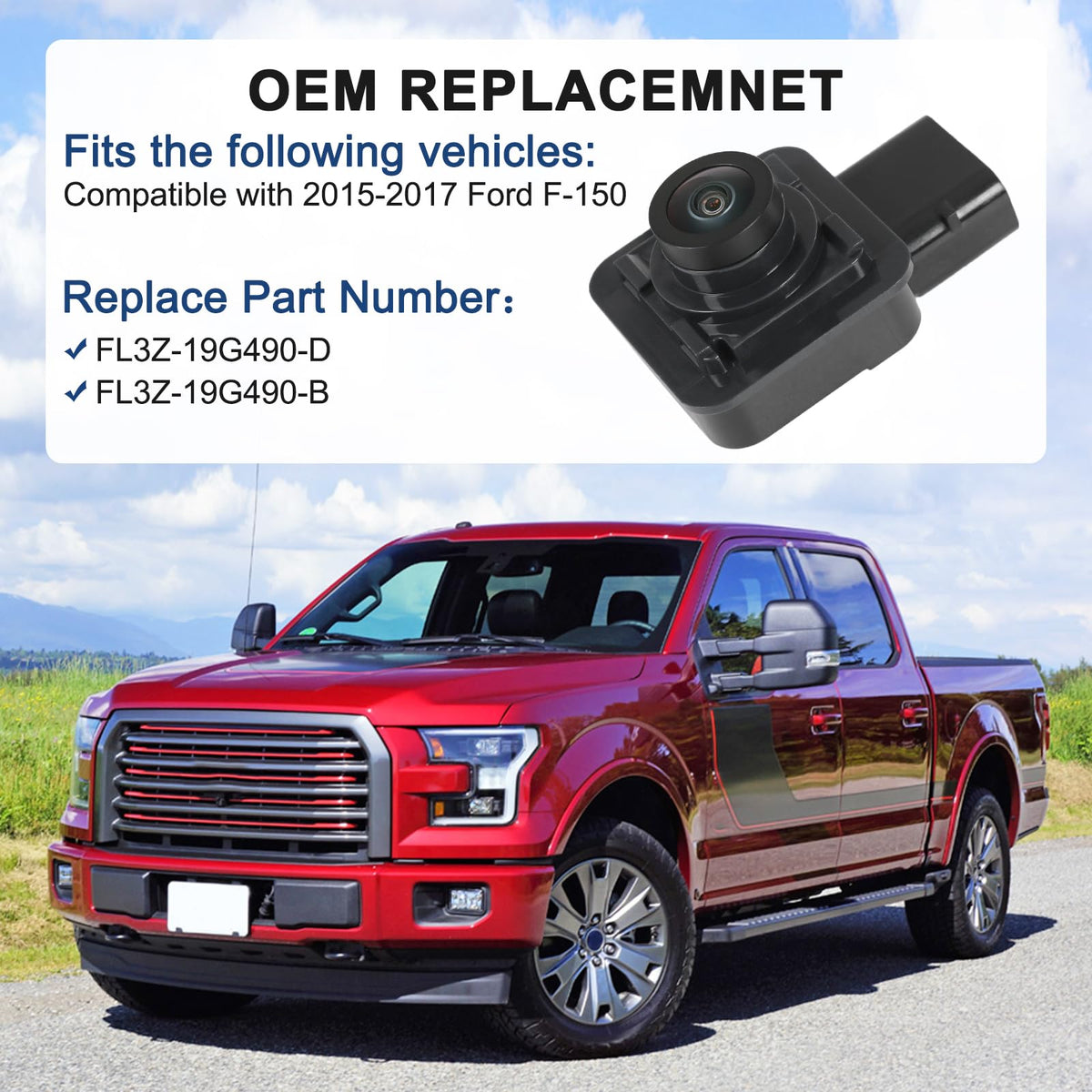 DICMIC high-definition backup camera delivers day and night clarity