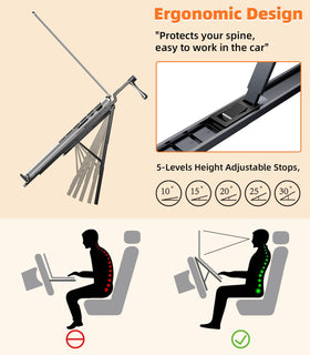 DICMKY textured surface detail, non-slip support for laptop stability
