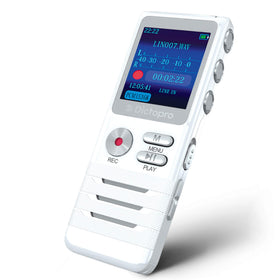 Dictopro X100 front view showing buttons and speaker, for quick operation