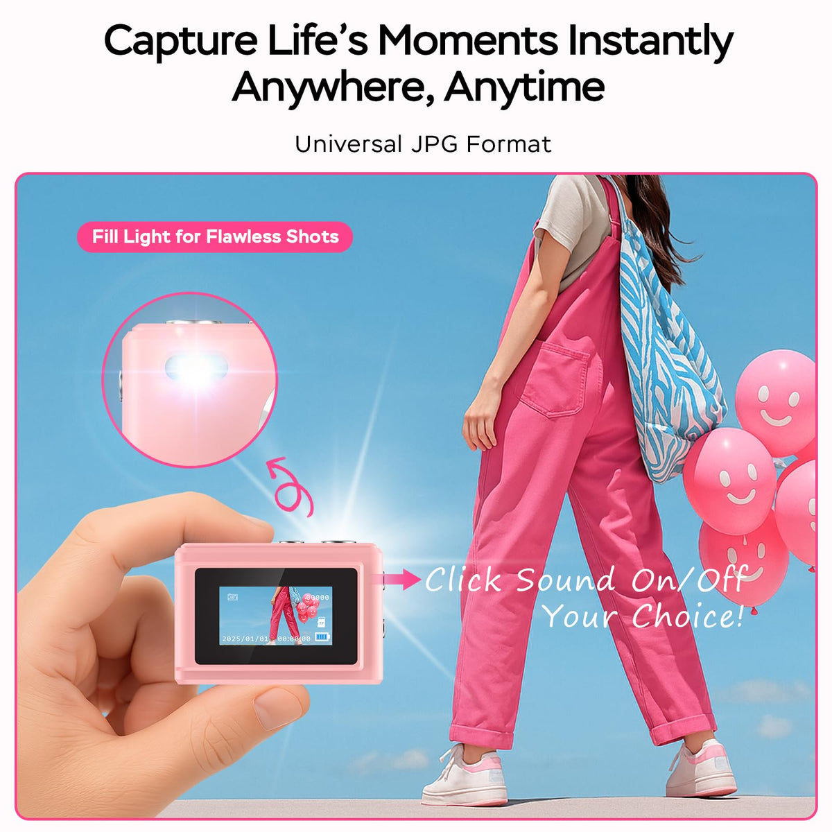 Dienspeak included 64GB card for ample travel storage