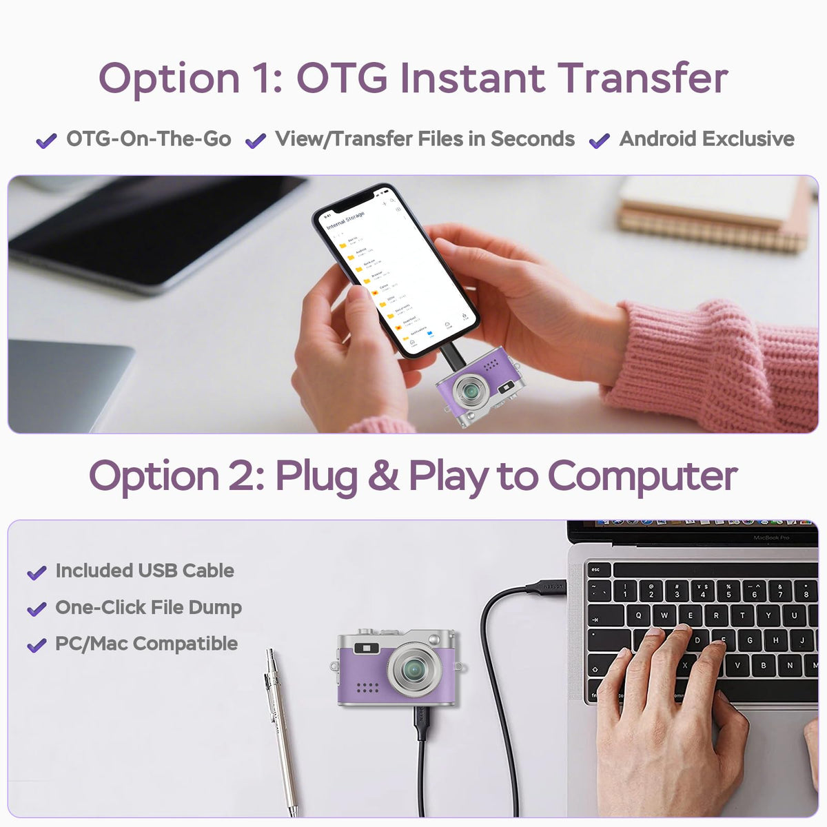 Dienspeak keychain clipped to keys demonstrating secure attachment and convenience