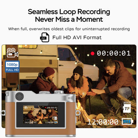 Dienspeak mini camera attached to keychain showing easy everyday carry