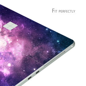 Digi-Tatoo Nebula skin on Surface Pro 12 – residue-free removal.