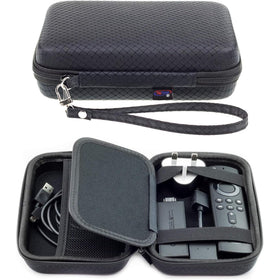 DigiCharge hard carry case exterior protects Fire TV Stick 4K during travel