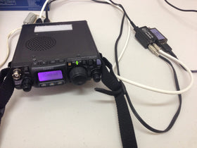 Digirig Mobile rugged aluminum enclosure is ideal for mobile field use.