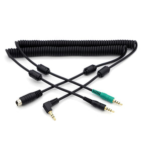 Digirig front connectors showing plugs and clean fit benefit