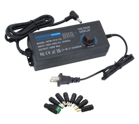 DIGISHUO 120W power supply with adjustable output for versatile electronics.