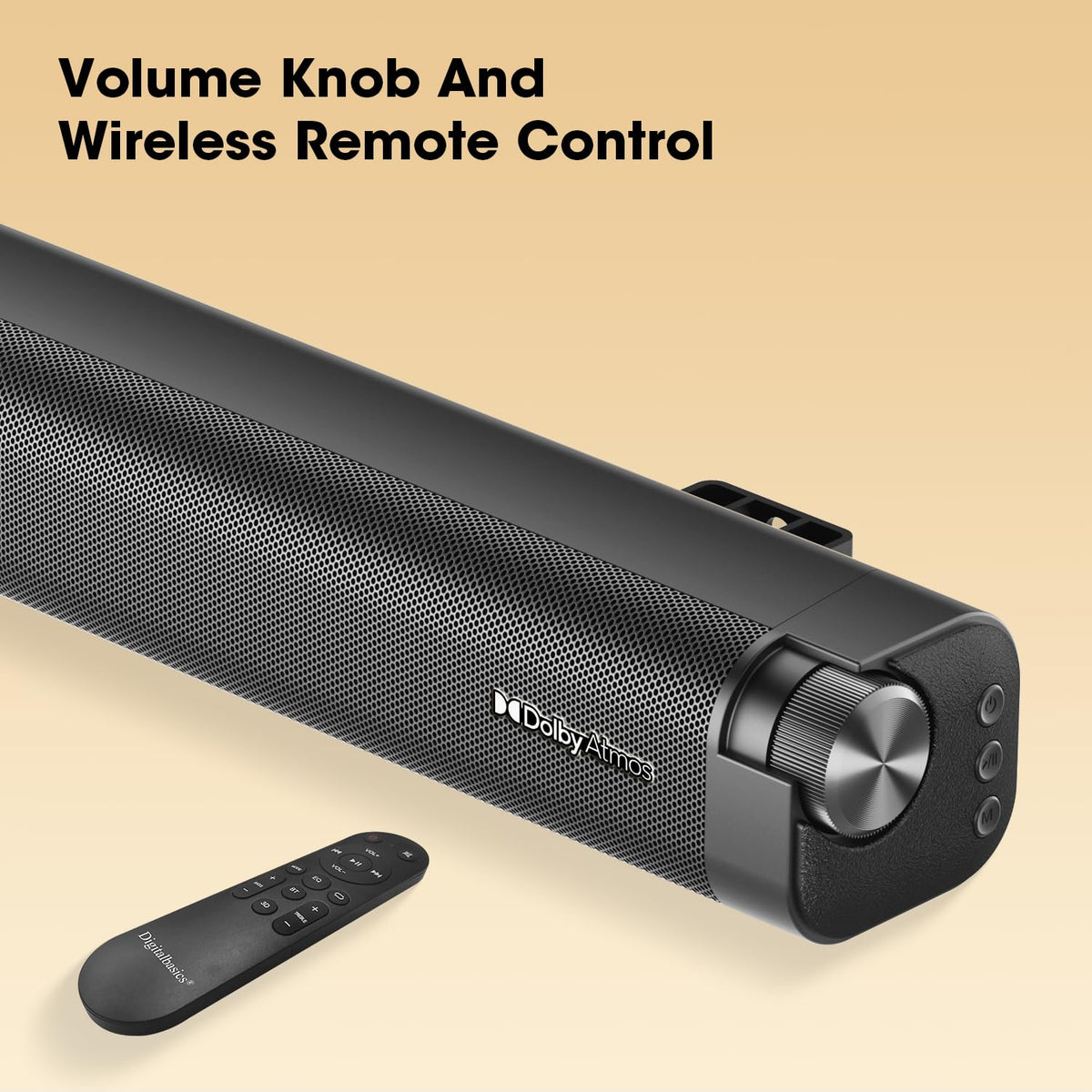 Digitalbasics Dolby Atmos soundbar TV compatibility with major brands and consoles