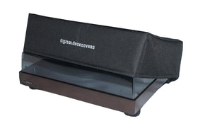 DigitalDeckCovers Fluance RT80-RT85 dust cover protects your turntable from dust and spills.