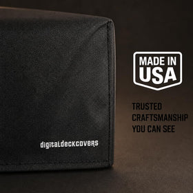 DigitalDeckCovers open-bottom-design dust cover for easy placement and removal over Fluance.