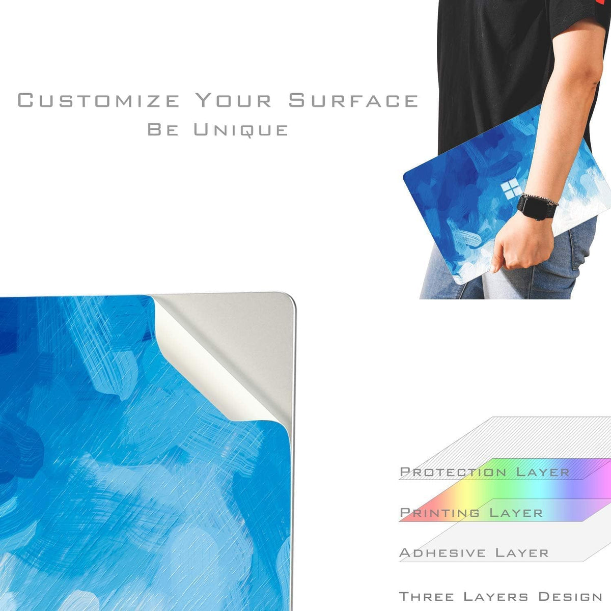 Digi-Tatoo anti-scratch protective skin finish guards the laptop exterior.