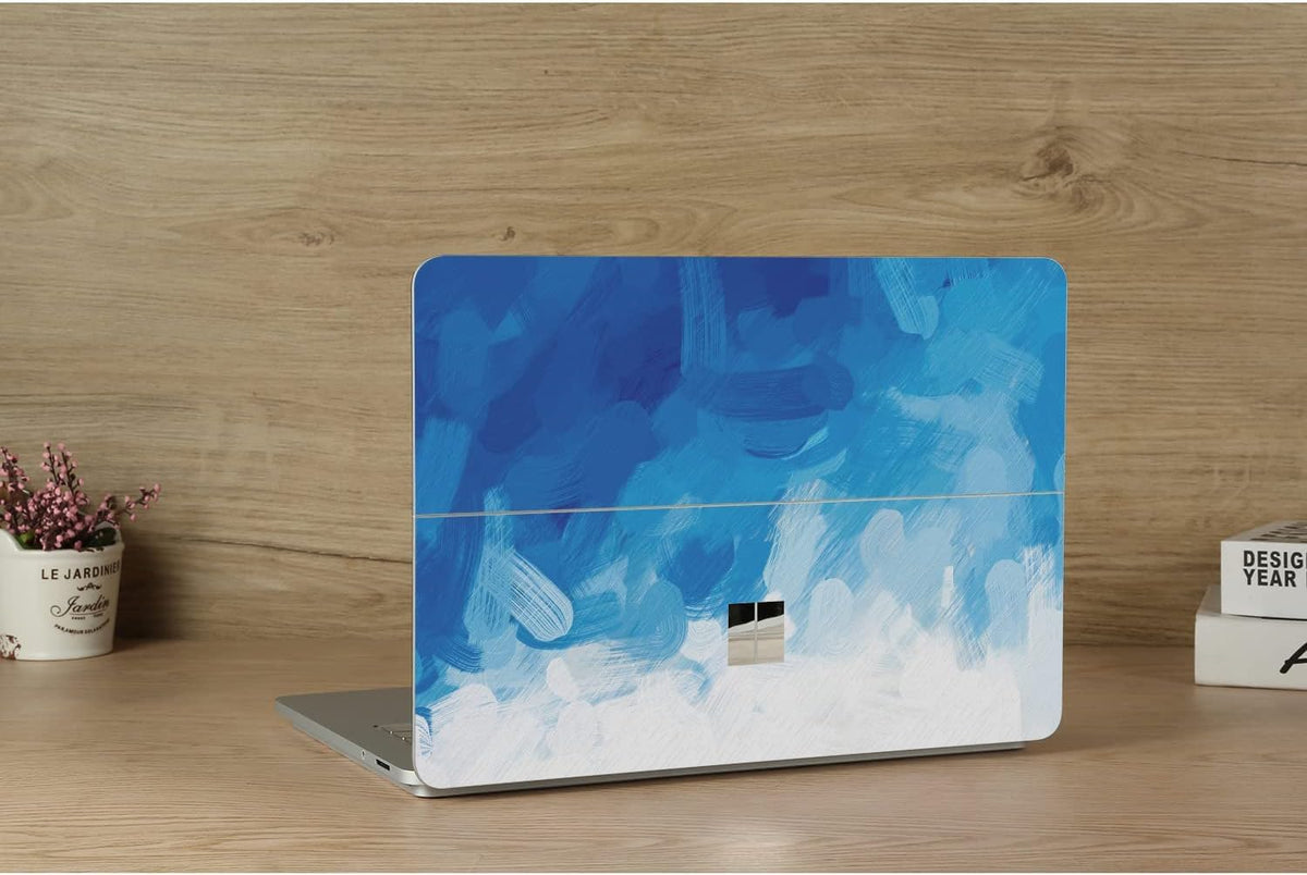 Digi-Tatoo blue skin for Surface Laptop Studio 2 protects against dust and fingerprints