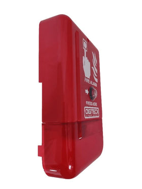 Digiteck Site Alert battery-powered unit ensures alert visibility during outages.