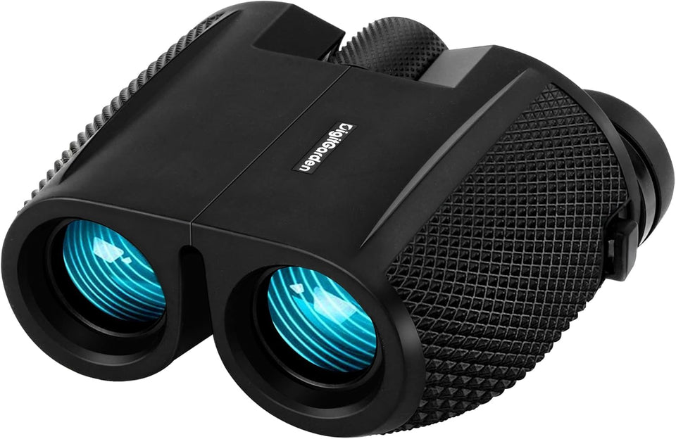 Digitgarden binoculars 12x25 front view for crisp distant views on hikes.
