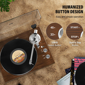 DIGITNOW AT3600L magnetic stylus delivers precise groove tracking and clarity.