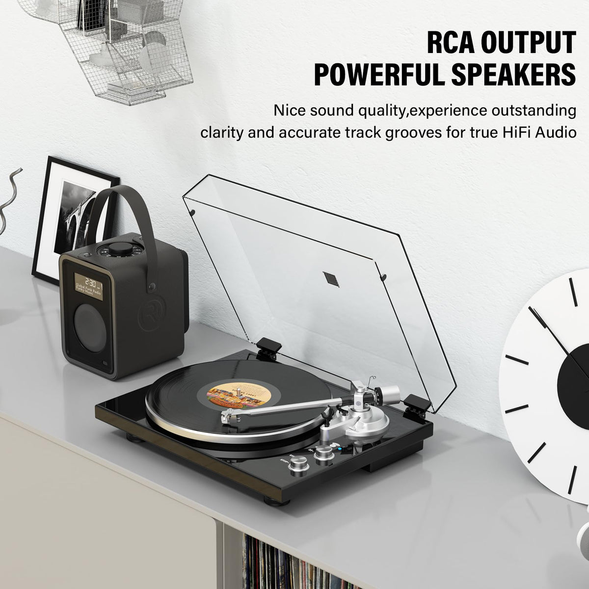 DIGITNOW USB digital output port for vinyl digitization