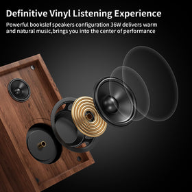 DIGITNOW USB port allows vinyl to MP3 conversion for digital backups
