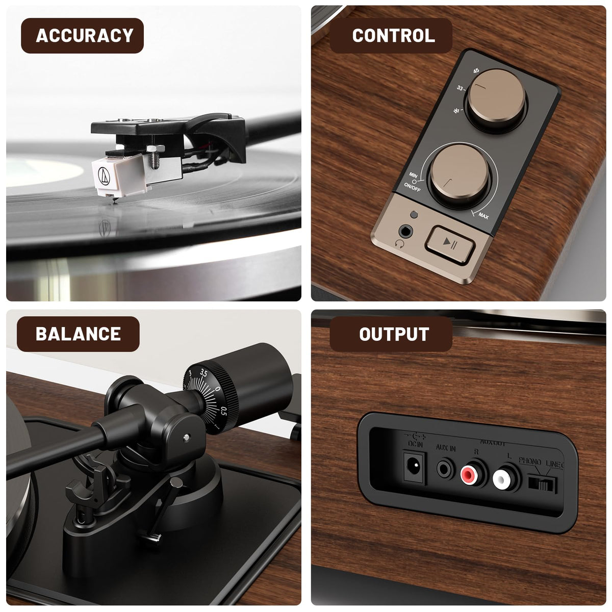 DIGITNOW built‑in speakers offer ready‑to‑use listening