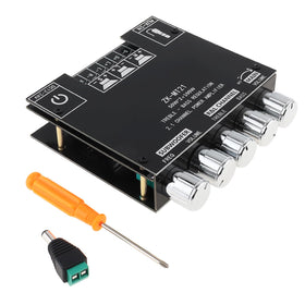 DiGiYes ZK-MT21 front view, Bluetooth-powered amp for DIY audio upgrades.