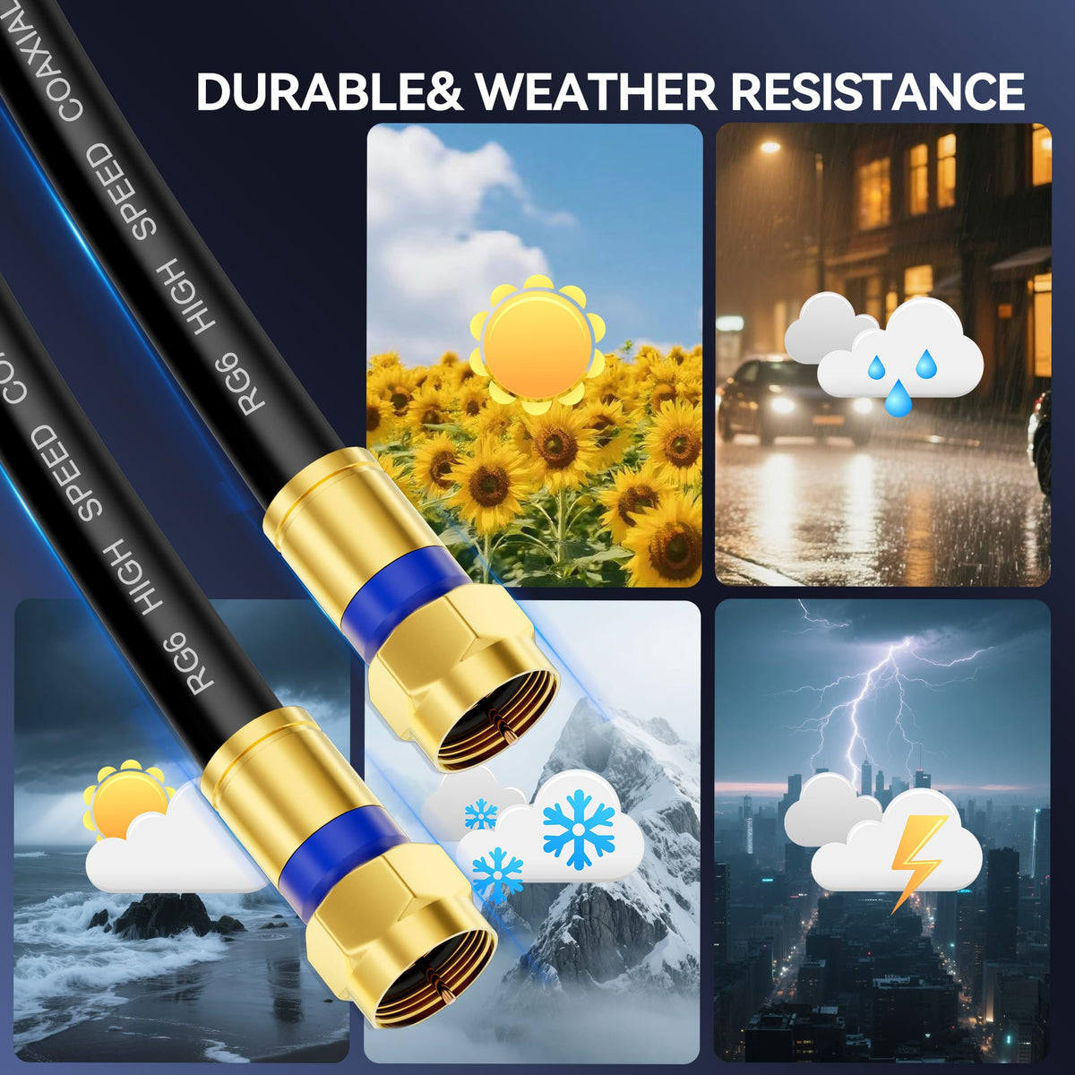 Digoloan 5-pack features a durable waterproof jacket for outdoor use