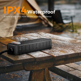 Diivoo outlet seal detail highlighting waterproof covers that protect electronic devices