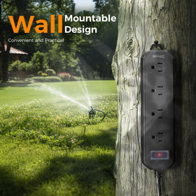 Diivoo held in hand for scale illustrating compact design and 25-foot extension convenience