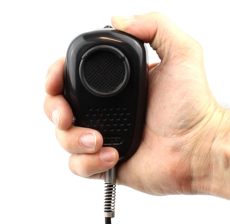 Dijkoo SRA-198 microphone in Connex 4-pin setup offers clear ham radio audio.