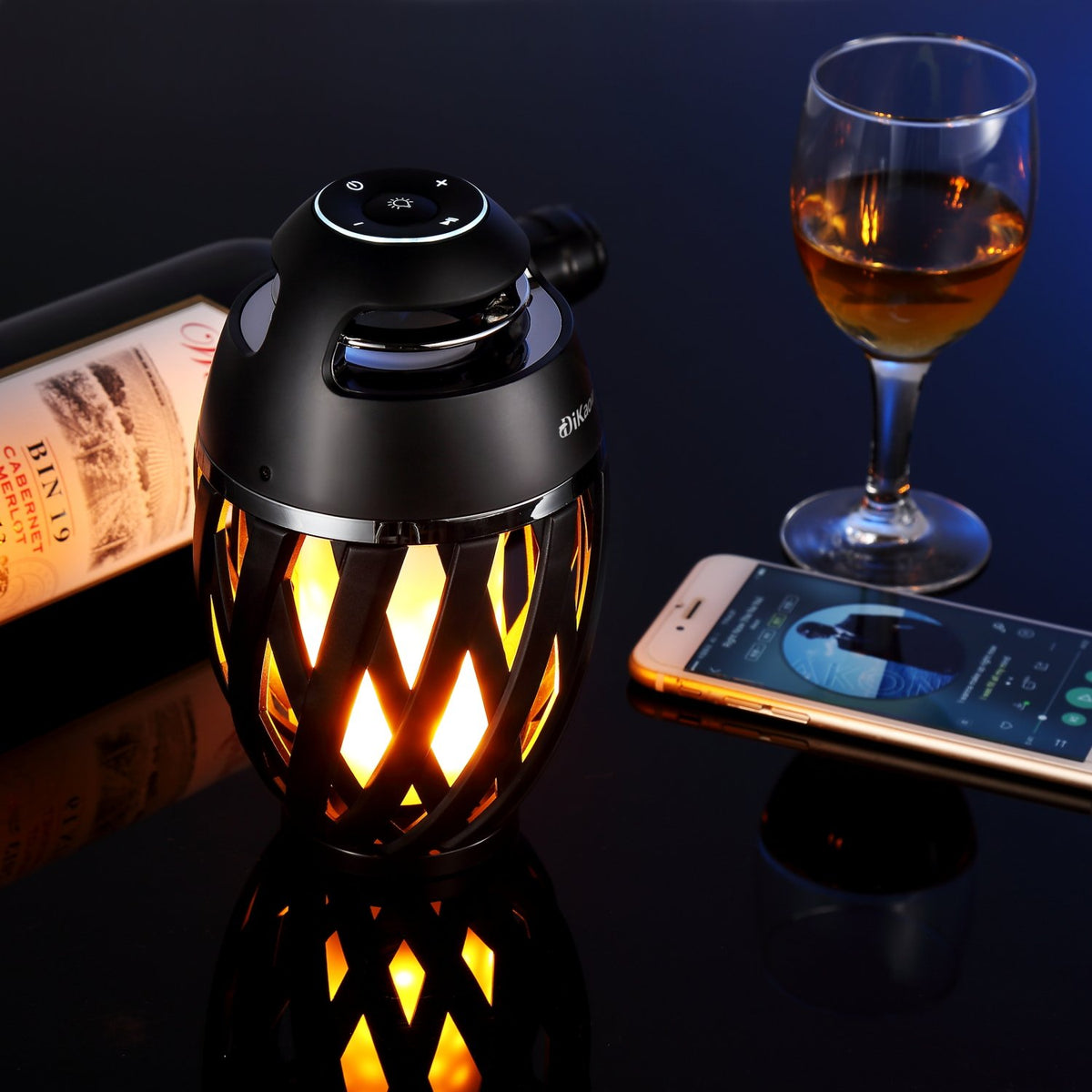 DiKaou Bluetooth Speaker 5W delivers clear highs and punchy bass.
