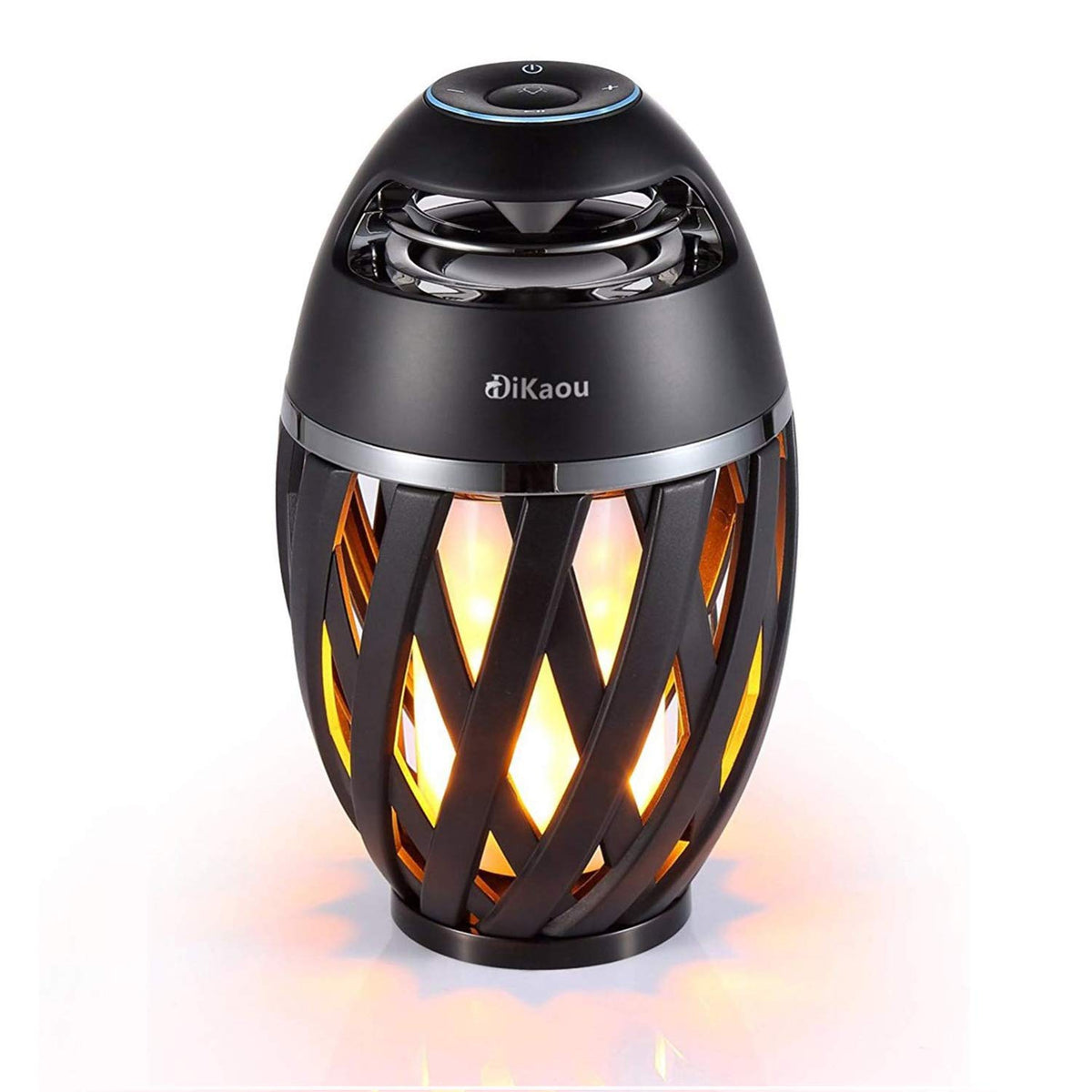 DiKaou front view speaker showing lamp and controls, creating mood lighting