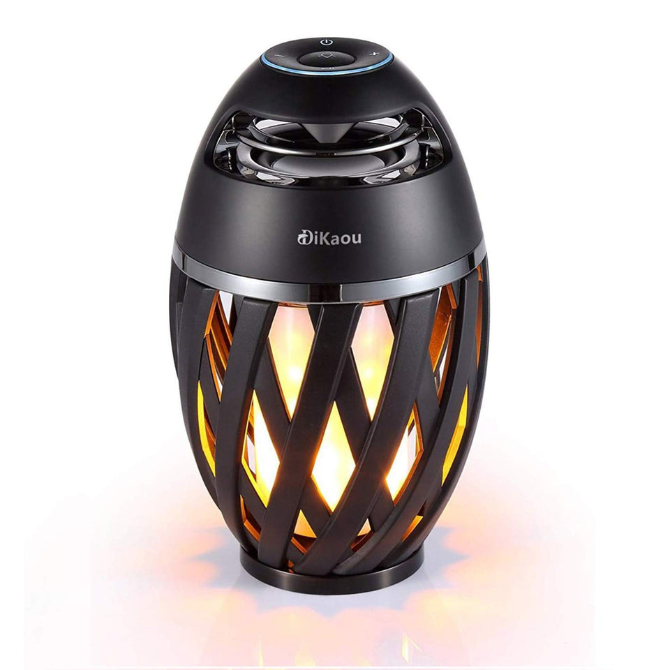 DiKaou front view speaker showing lamp and controls, creating mood lighting