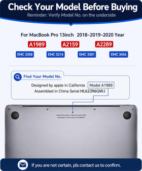 Dilcmtif packaging protects the MacBook Pro 13.3 screen during transit