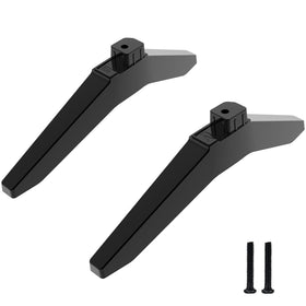 Dinghosen assembled legs provide a stable, level TV setup