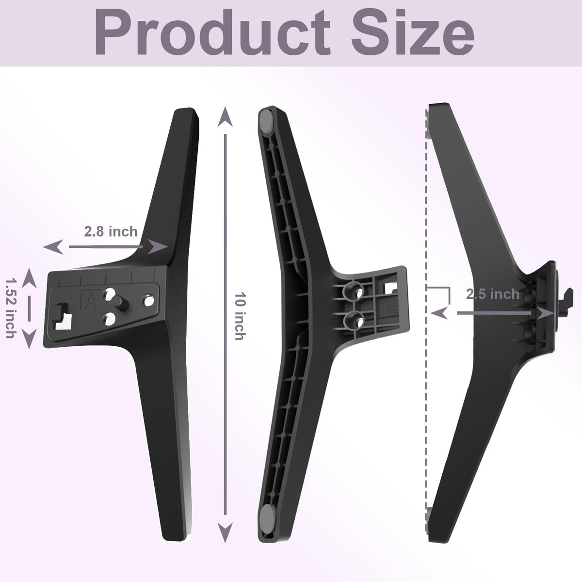 Dinghosen quick-easy assembly legs save setup time.