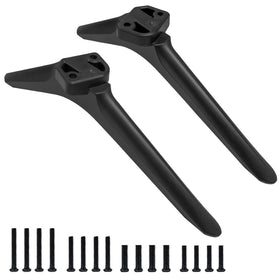 Dinghosen Hisense TV stand legs assembly enables quick setup.