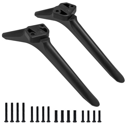 Dinghosen Hisense TV stand legs assembly enables quick setup.