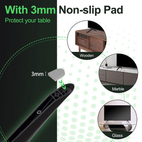 Dinghosen Hisense TV stand legs quick-install for easy setup.