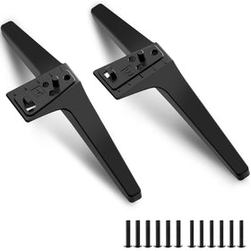 Dinghosen LG TV stand legs assembly for a secure, stable 60–65 inch setup.