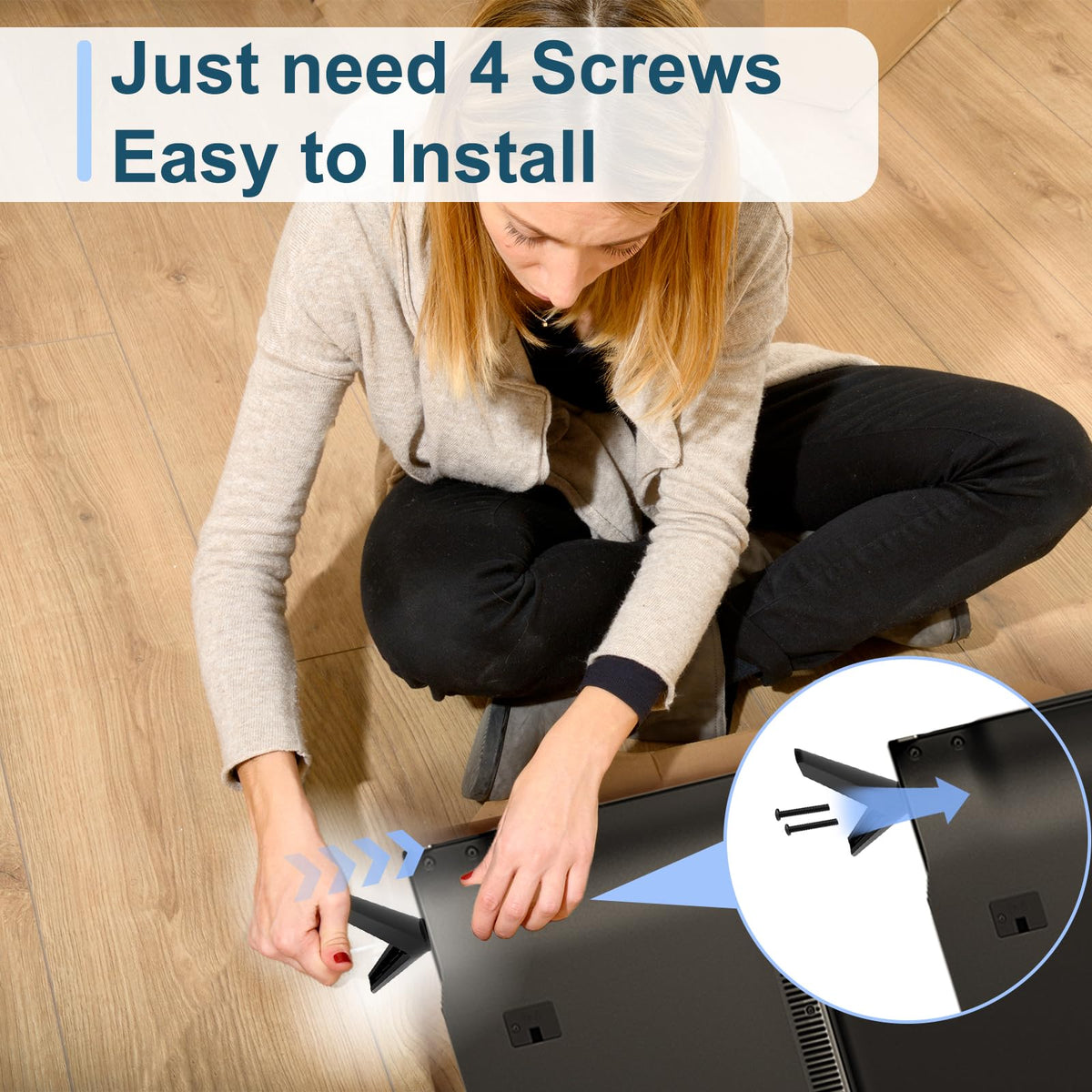 Dinghosen Philips anti-rust screws ensure durable mounting.