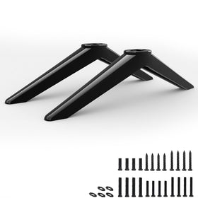 Dinghosen Philips stand black finish for a sleek look.