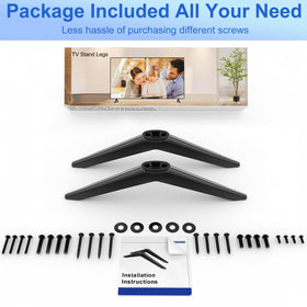 Dinghosen Philips stand delivers stable balance for your TV.