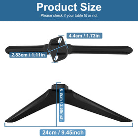 Dinghosen stable support keeps Hisense TV steady during use.