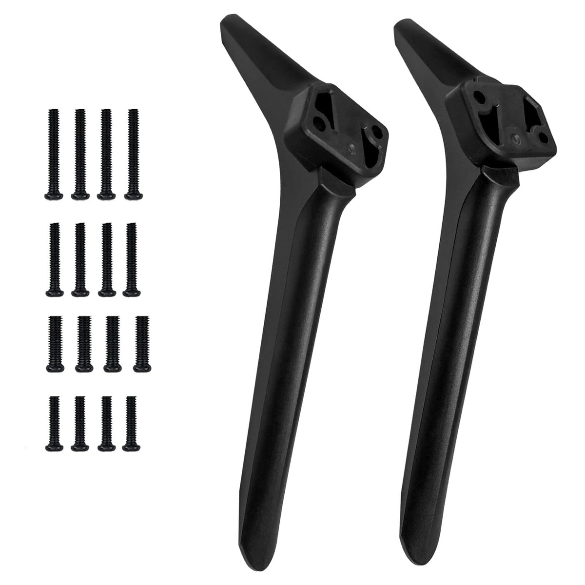 Dinghosen TV stand legs for Hisense fit securely with compatible bottom ports.